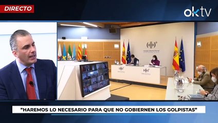 Ortega Smith: "Vox facilitaría la investidura de Illa en Cataluña para que no gobiernen los golpistas"