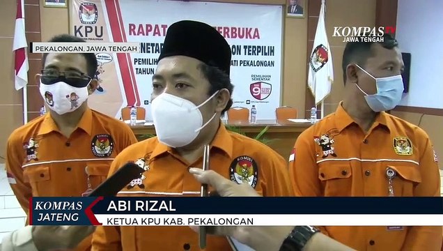 Fadia Arafiq Ditetapkan Sebagai Bupati Pekalongan Terpilih