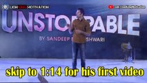 Sandeep Maheshwari FIRST Speech (Very RARE)