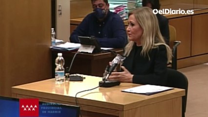 Cifuentes: "No tuve relación con ningún profesor, solo con Álvarez Conde"