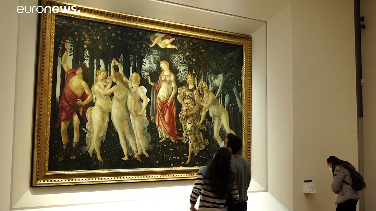 Teilweise lockerungen: uffizien in florenz wieder offen