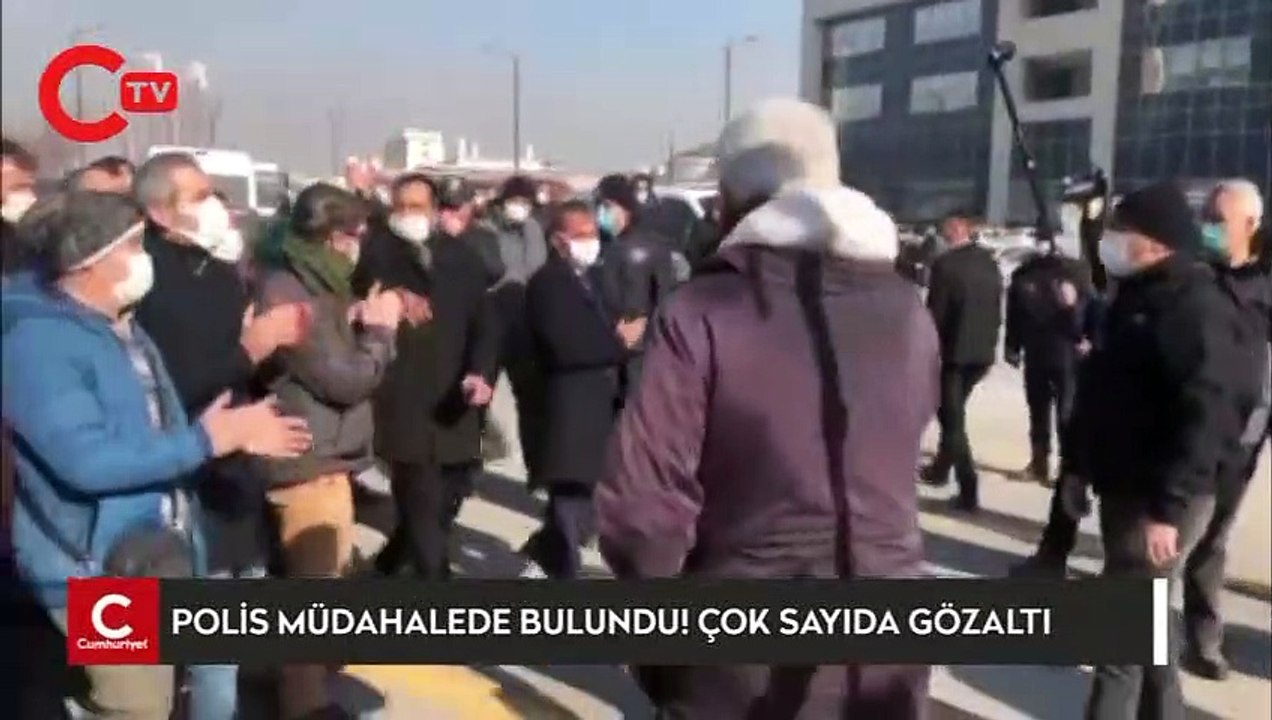 Ankara Tabip Odası Başkanı ile çok sayıda sağlıkçı gözaltına alındı