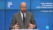 EU’s Charles Michel explains new restrictions to fight Covid-19 cases, variants