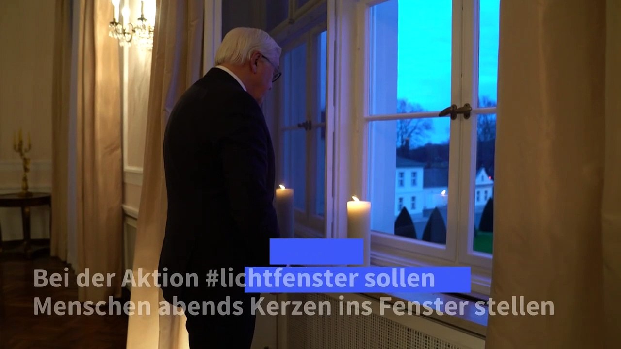 Steinmeier ruft zu Kerzen-Aktion für Corona-Tote auf