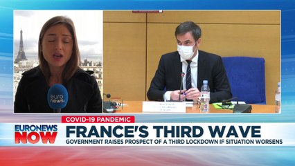 Coronavirus: French health minister Véran raises prospect of third national lockdown