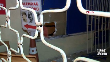 Duvarı delerek kuyumcuya girdi