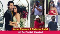 Varun Dhawan & Natasha Dalal's Family Leaves For Alibaug Ahead Of Their Destination Wedding