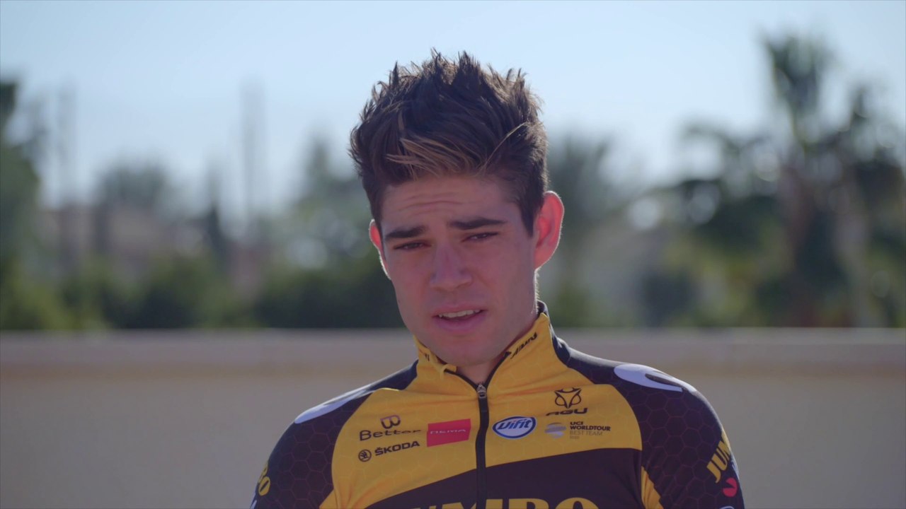 ITW - Wout Van Aert : "It was quite easy for me to stay in Jumbo-Visma"