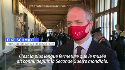 A Florence, Michel-Ange et Raphaël sortent de 77 jours d'isolement