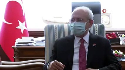 CHP Genel Başkanı Kılıçdaroğlu, Fransa Büyükelçisi Magro'yu kabul etti