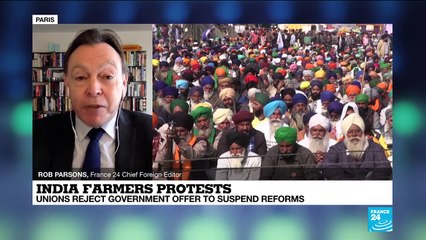 Indian farmers reject government offers to suspend reforms, threaten to disrupt India’s Republic Day