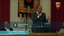 Guido Castelli parla dell'Ospedale del Piceno ad Ascoli Piceno