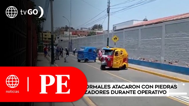 Mototaxistas informales atacaron con piedras y palos a fiscalizadores de Surco | Primera Edición