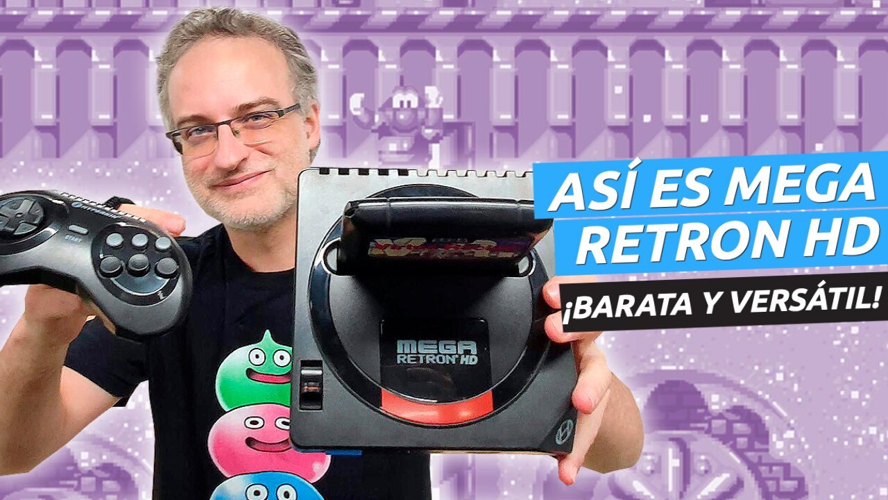 Unboxing y prueba de Mega Retron HD, una forma...