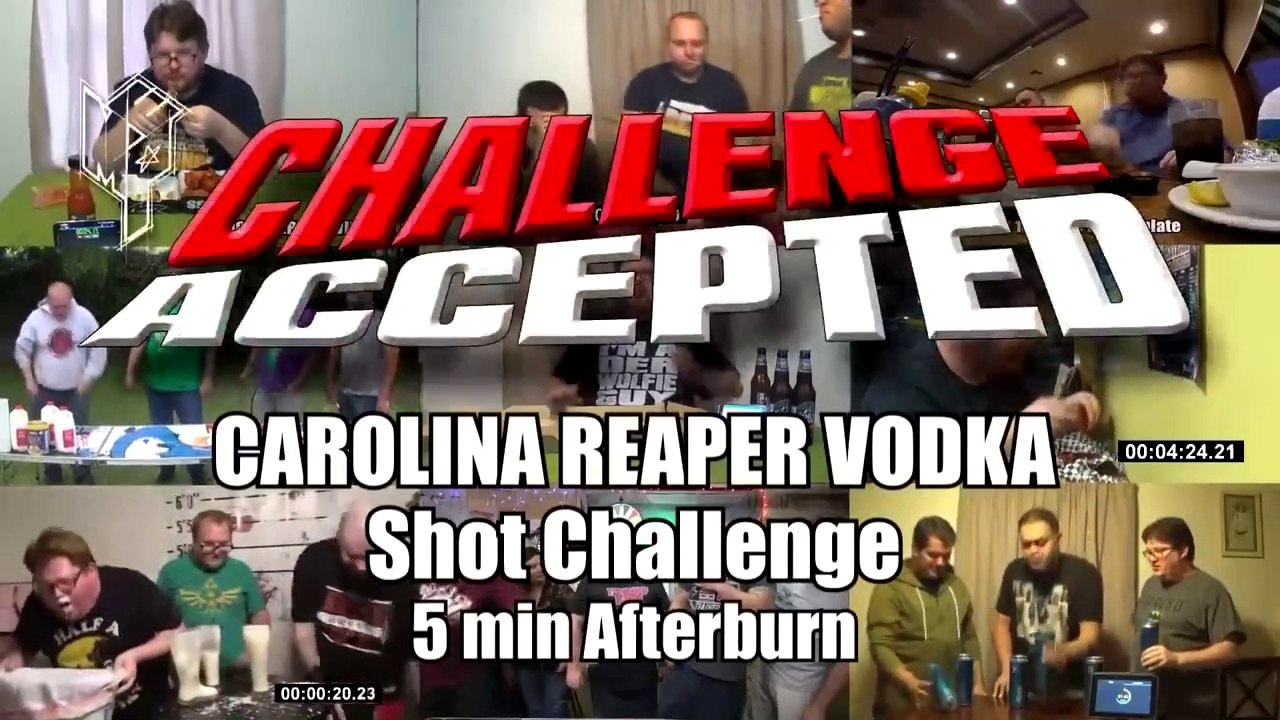 CAROLINA REAPER VODKA - Shot Challenge │ WORLD'...
