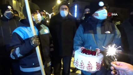 - Temizlik işçisine eksi 15 derecede doğum günü sürprizi