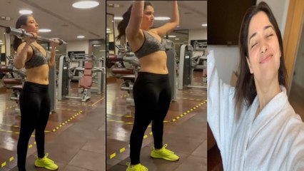 Tamannaah Shares A Glimpse Of Her Rigorous Workout Routine | Filmibeat Telugu