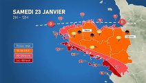 Coup de vent en fin de nuit de vendredi à samedi