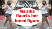 Malaika Arora flaunts her toned figure in gym gear