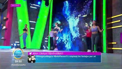 ¡Cierra con todo la semana con la rutina de ejercicios de Cynthia! | Venga La Alegría