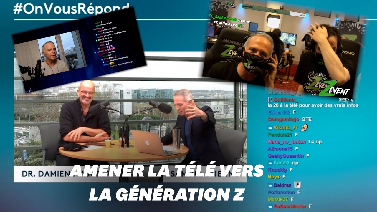 Sur Twitch, Samuel Étienne prend avec lui France Télévisions et dépoussière la télé auprès des jeunes