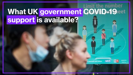 What UK government COVID-19 support is available?