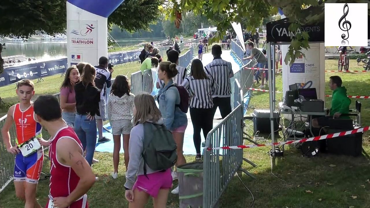 Triathlon de Seurre 2018:  Les arrivées du Triathlon XS