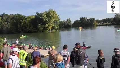 Triathlon de Seurre 2018:  Le départ du Triathlon XS