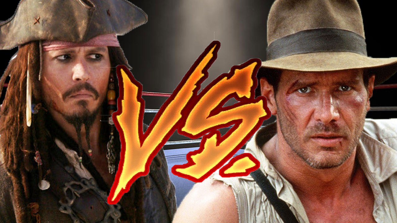 Wer gewinnt? jack sparrow (fluch der karibik) vs indiana jones