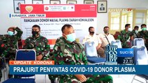 Prajurit TNI Penyintas Corona Donor Plasma Darah