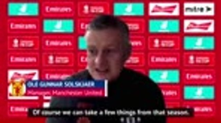 United drawing on 1999 treble season for inspiration - Solskjaer