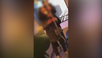 '어른에 폭행·욕설한 중학생' 영상 파문...경찰 수사 착수 / YTN