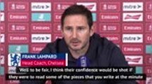 Lampard snaps at journalist as pressure rises at Chelsea