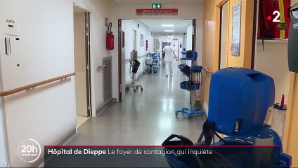 REPORTAGE. Covid-19 : l’inquiétude grandit autour du foyer de contamination à l’hôpital de Dieppe