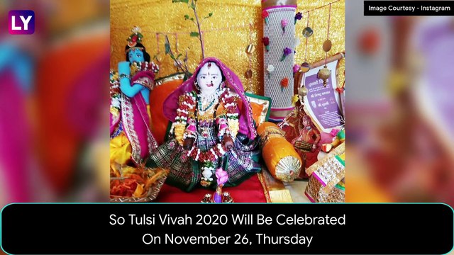 Tulsi Vivah 2020: Date, Significance, Shubh Muhurat Of The Ceremonial Tulsi Marriage Rituals Celebrated Post Diwali