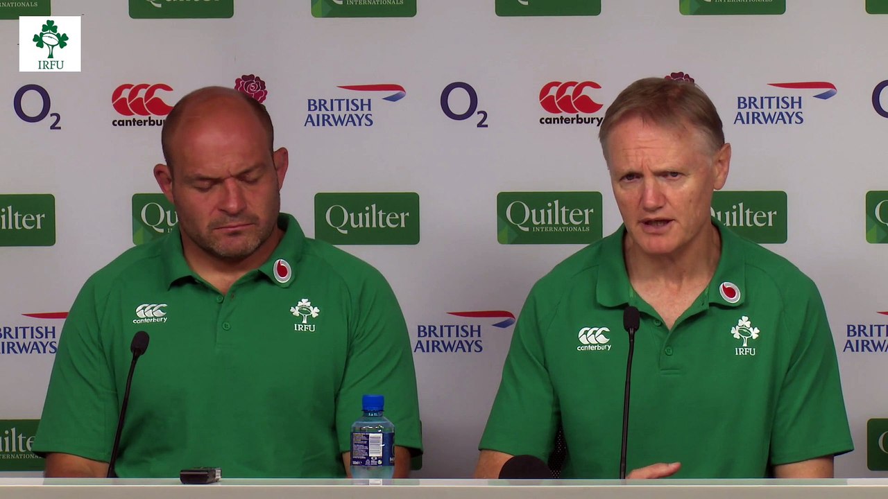 Joe Schmidt And Rory Best Post Match Reaction