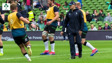 Ireland v Italy Tunnel Cam