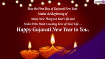 Happy Gujarati New Year 2020 Messages: Naya Saal Wishes & Bestu Varas Images to Send on the Day