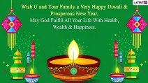 Happy Diwali and Prosperous New Year Wishes, Images, Greetings & Messages to Send to Your Loved Ones