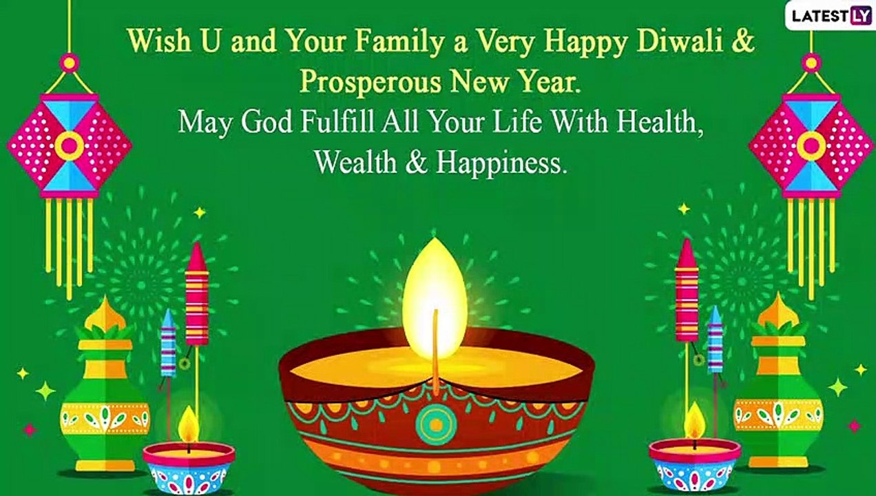 Happy Diwali and Prosperous New Year Wishes, Images, Greetings & Messages to Send to Your Loved Ones