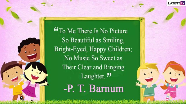 Childrens Day 2020 Quotes: WhatsApp Messages, Greetings and Images to Send Bal Diwas Wishes