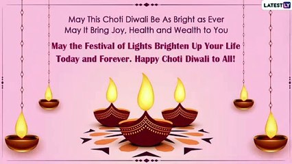 Download Video: Happy Choti Diwali 2020 Wishes: WhatsApp Messages, Images, Greetings to Send to Family and Friends