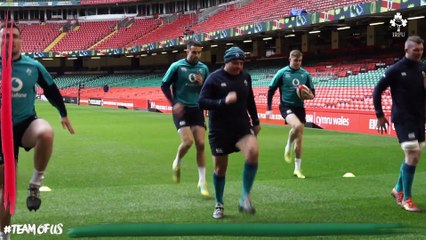 Rory Best - Captain's Run At The Principality Stadium