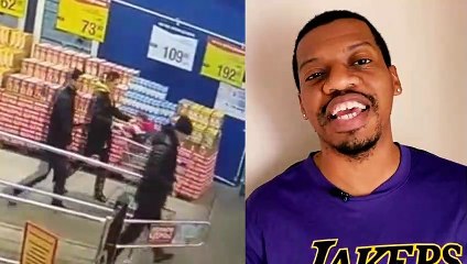 Man Tries To Be Cool And Falls In Grocery Store