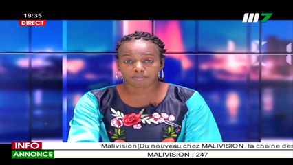 JT BAMBARA 19H30 DU 22 JANVIER 2021