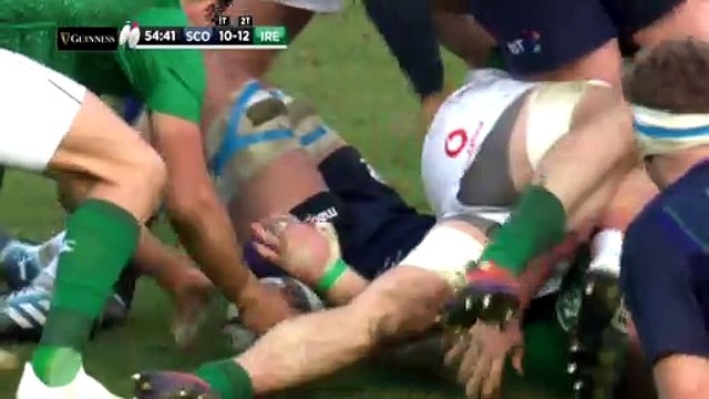 Keith Earls, Try, Scotland v Ireland, 9th February 2019, Guinness Six Nations.h264_1080_best