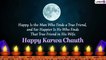 Karwa Chauth 2020 Messages: Wish Happy Karva Chauth To The Married Women With These Greetings
