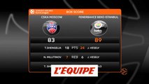 Les temps forts de CSKA Moscou - Fenerbahce - Basket - Euroligue (H)