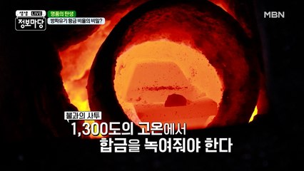[명품의 탄생] 1300도의 고온에서 불과 사투를 벌이는 사람이 있다!