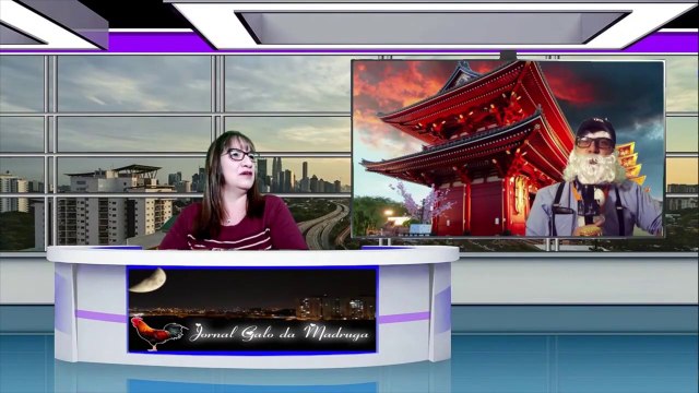 Véio Jardelson com as notícias diretamente do Japão